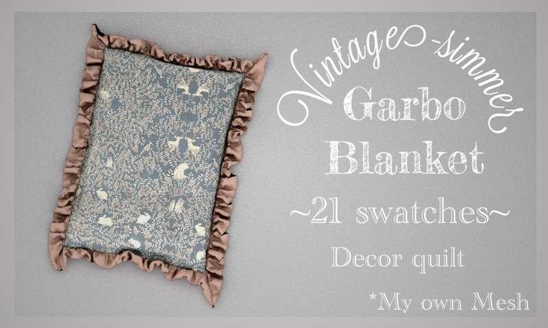 ˗ˏˋGarbo Blanket ˎˊ˗