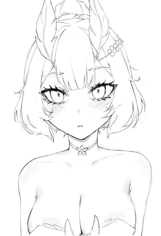 Sanagi Yuzu Fanart : Sketch