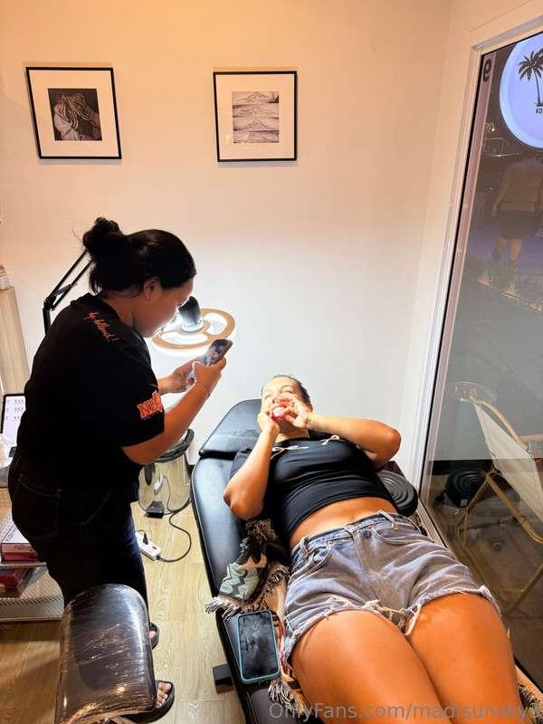 Would you get a tattoo for me? Be honest…you know I’m worth ..