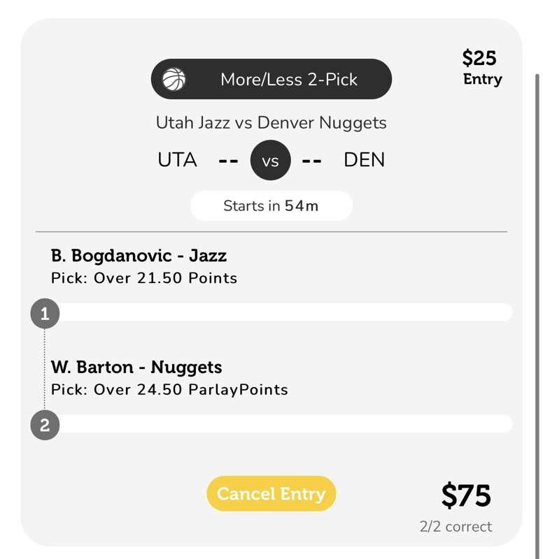 Parlay play 