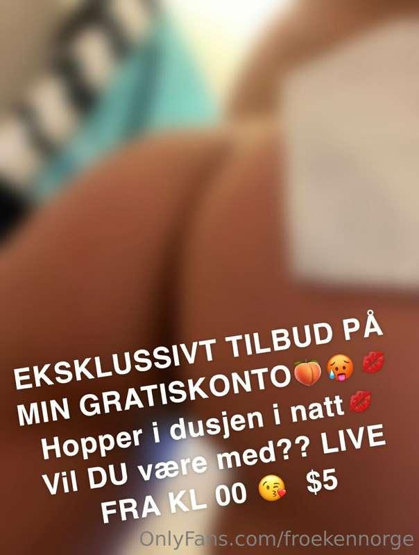 EKSKLUSSIVT TILBUD TIL ALLE! Dette vil du ikke gå glipp av🥵🥵..