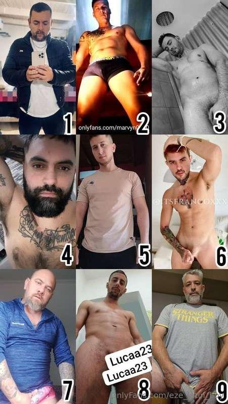 🔥🔥 THE HORNIEST MEN EVER 🔥🔥   1)@maturedbearjuan / @maturedb..