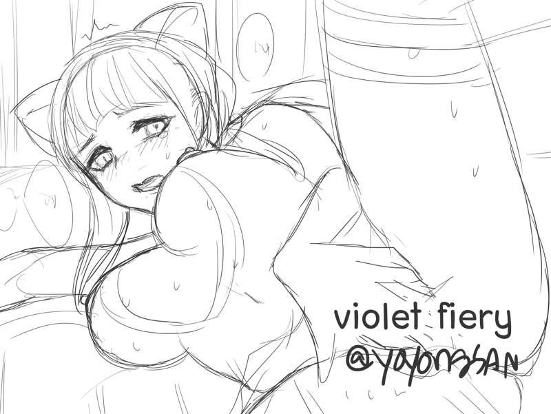 violet fiery สปอยงานถัดไป ชิ้นแรกของเดือนนี้