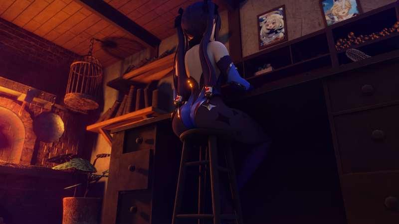 Mona X Slime - Someone Needs A Bigger Chair (¬‿¬) - WIP