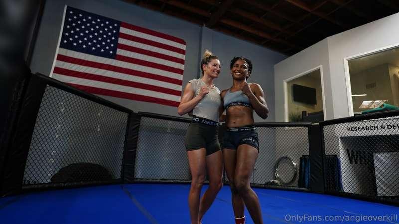 Some pics from sparring today. Yoder fights next weekend for..