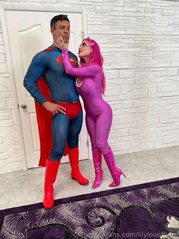 **Superman & Star Sapphire** 😈 🔥