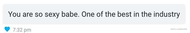Some of the compliments I got form the gift I sent to my ren..