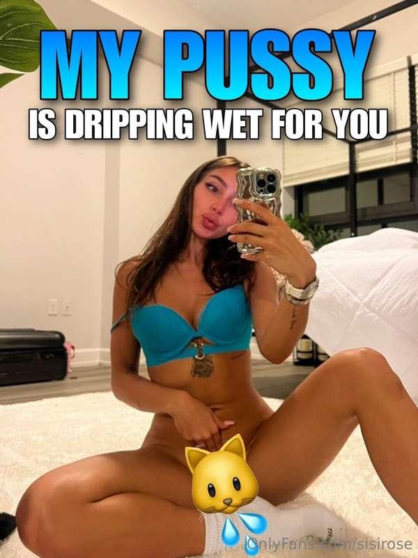 ### POV PUSSY 🙀 DRIPPING WET FOR YOU
shaking my **JUICY FAT ..