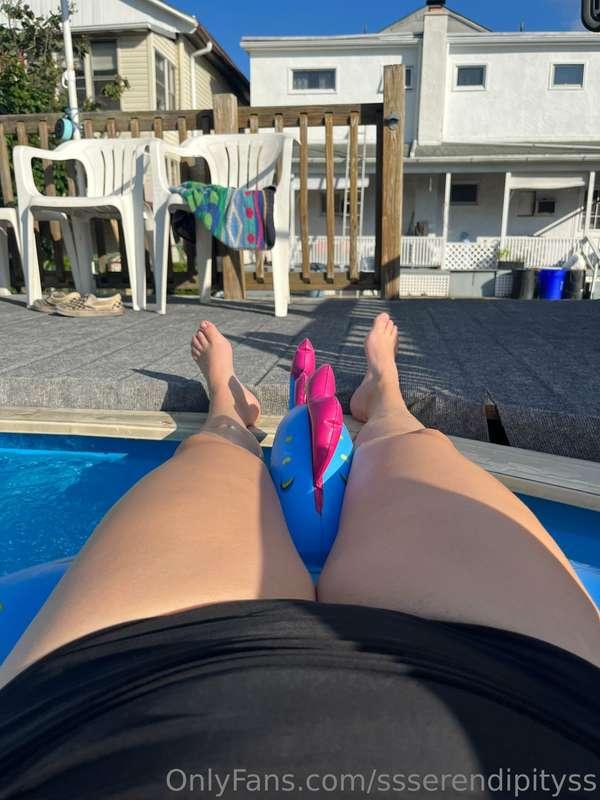 Soaking up summer while I still can.