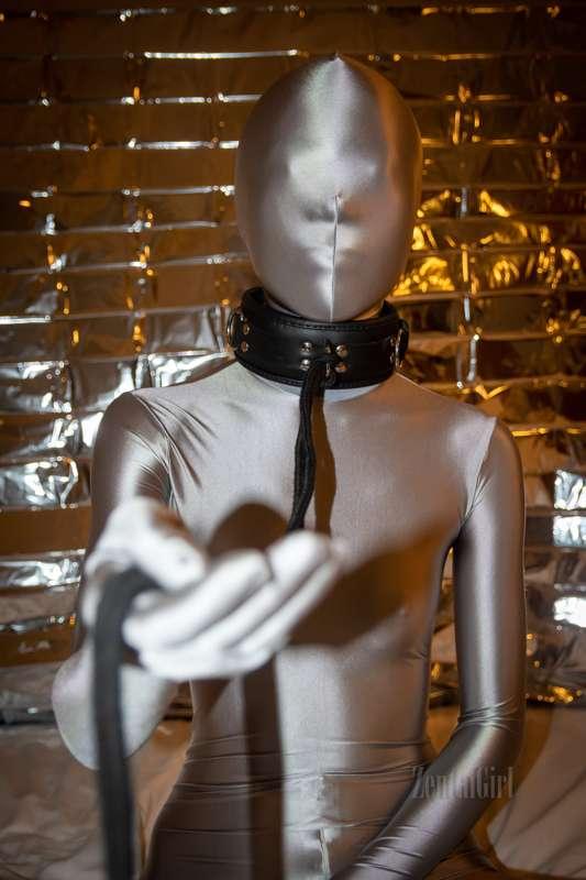 Silver Slave~

As soon as I put the hood and cuffs on, my su..