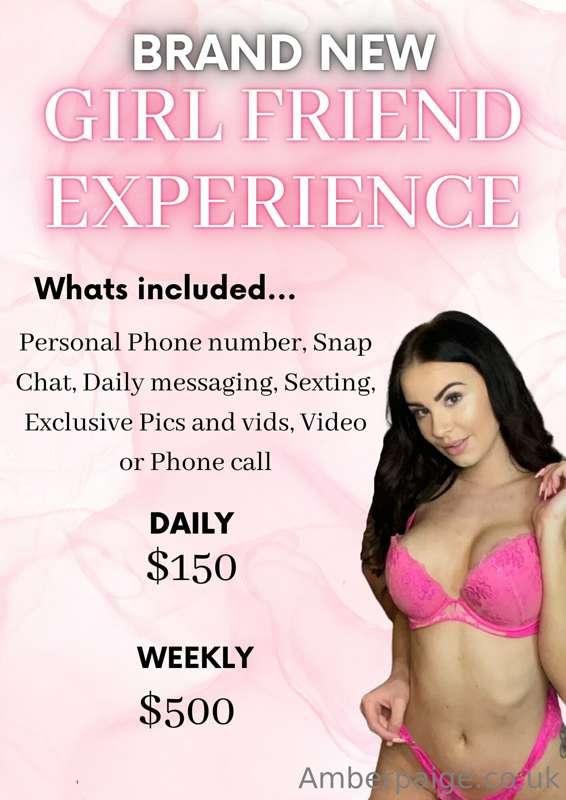 ***ultimate GF experience*** Let me be your girlfriend 🥰 wan..