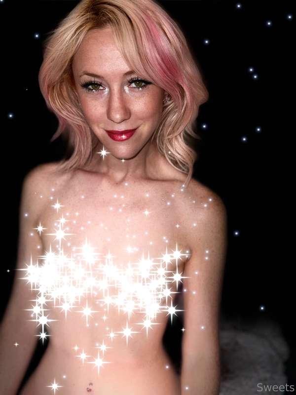 replace that glitter crap with your cum how bout? let’s pret..