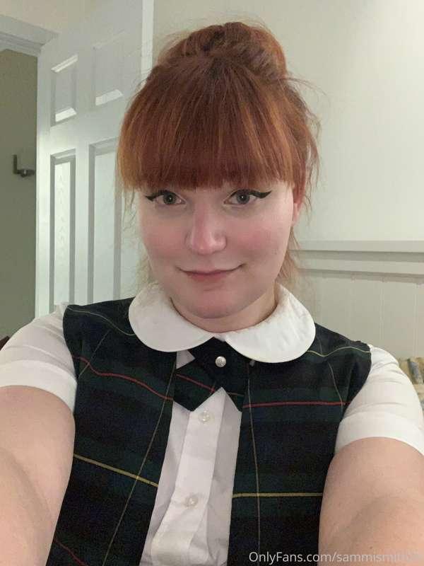 Little schoolgirl vibes! Authentic children’s school uniform..