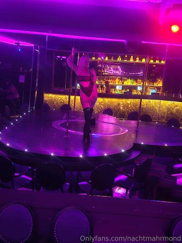 Waiting for the club to open...