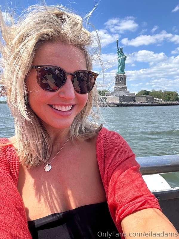 Lady Liberty and me ❤️🗽