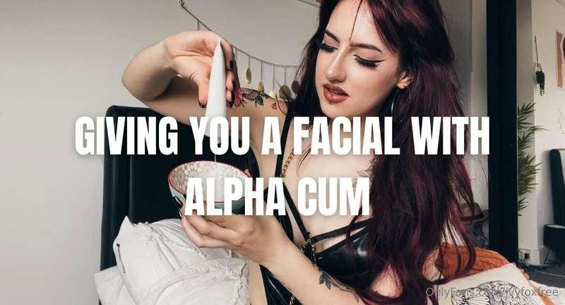 You know **cum** is *really* good for your skin? I'm going t..