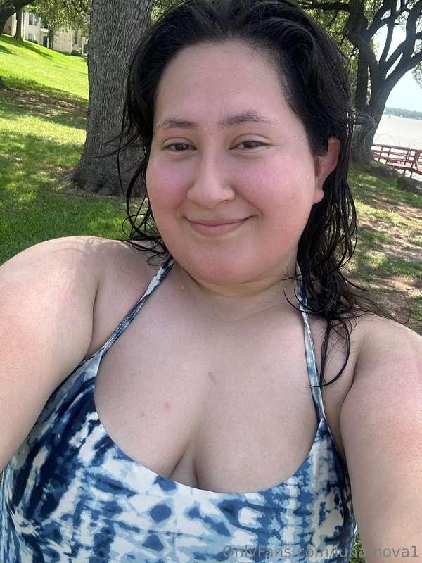 Went to the lake and had a good time