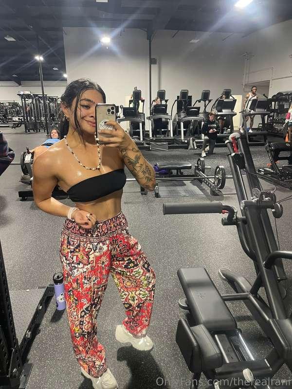 sweaty cardio sesh from today 💦