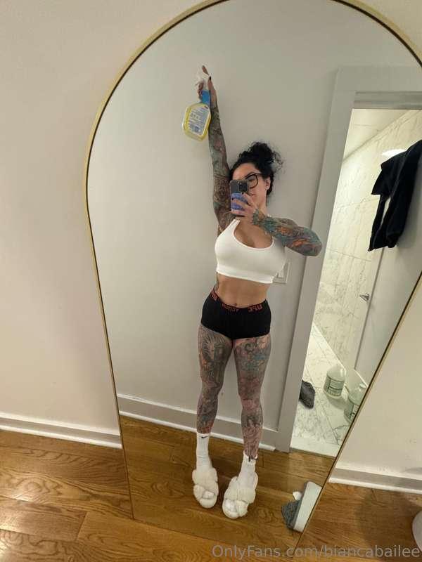 Would you watch me clean at home? Would you prefer clothes o..