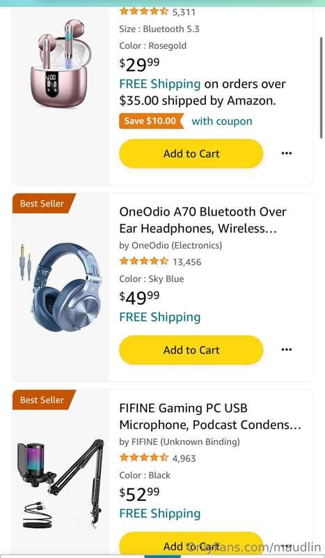 i need a new mic &headphones for my stream if any1 wants to ..