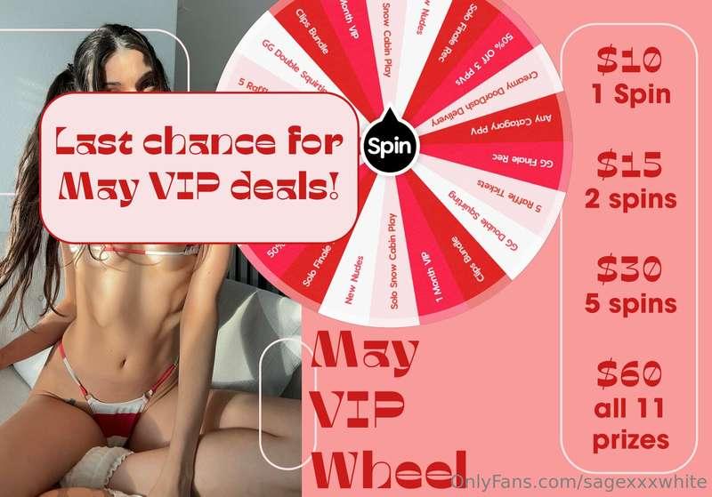 🎠 LAST CALL FOR MAY VIP DEALS ~ THESE DEALS ARE ONLY AVAIL O..