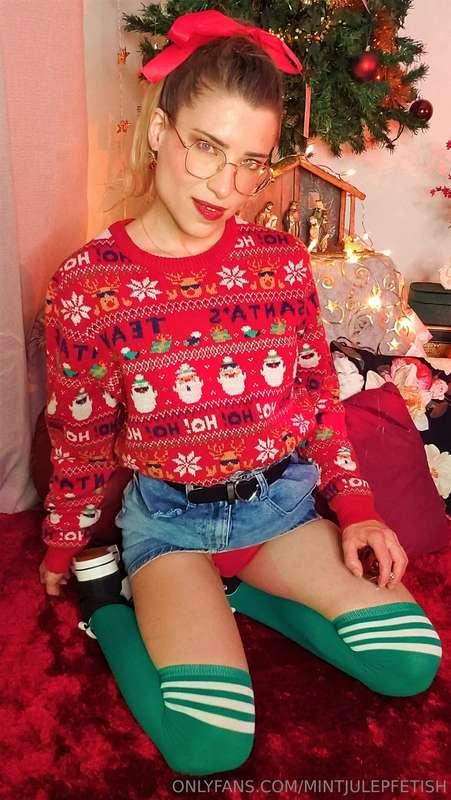 J'ai sorti pour toi mon plus joli pull de Noël, et je rêve s..