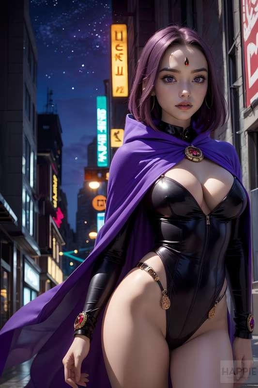 HP244 - Raven (DC Comics - Teen Titans), レイブン (DCコミック - ティーンタイタンズ) (60 Images)