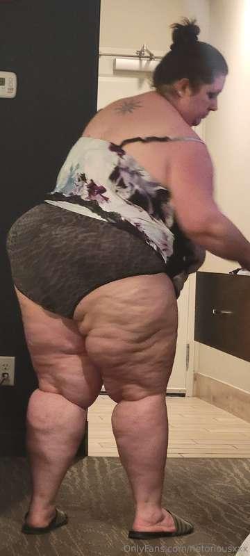 JoyfulGirl puts on her jammies after getting stuffed with my..
