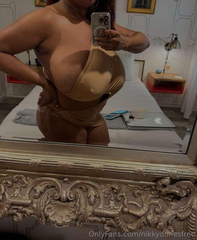 Mirror mirror on the wall, who's got the biggest titties of ..