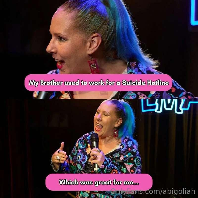 It's a joke.