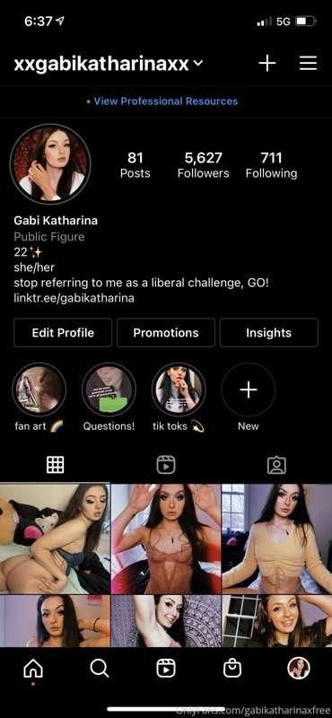 There’s more to just OF Gabi 😈 go check out my IG for more f..