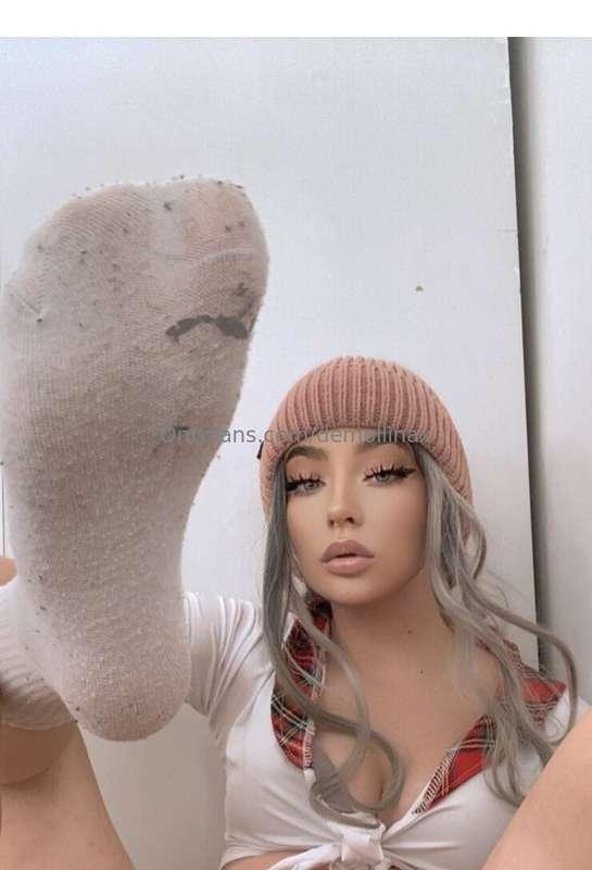 all my socks smell really bad, and I don't wash them
