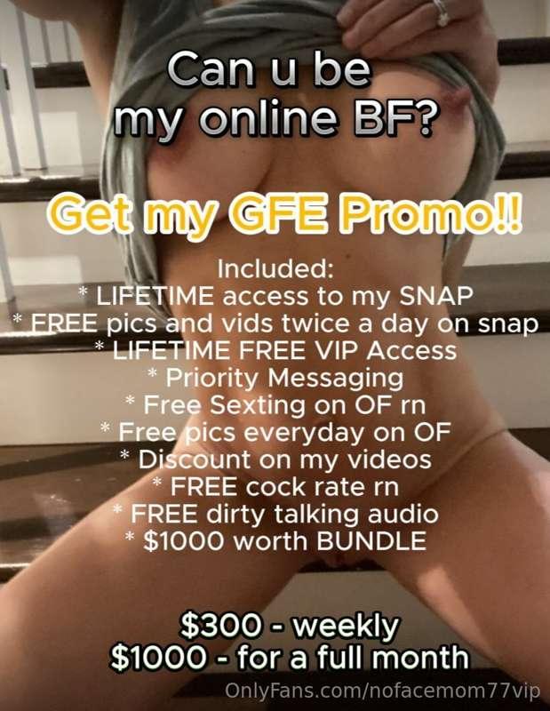 Let's get more intimate.. Be my online BF and let me share u..