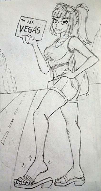 Layla goes to Las Vegas