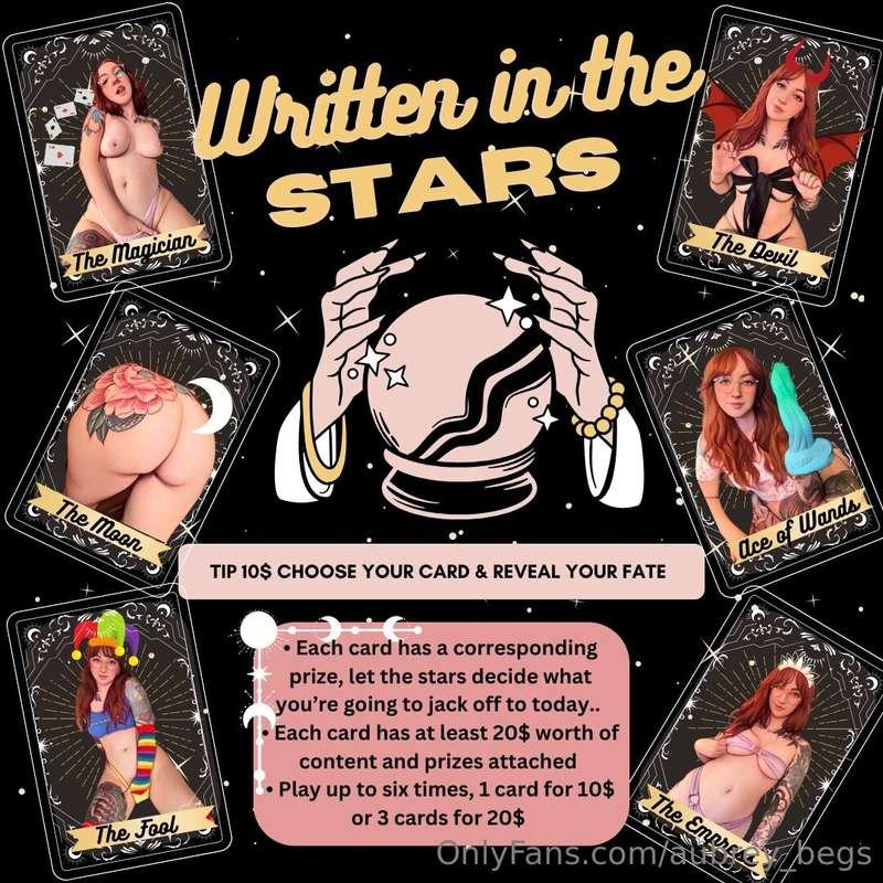 🔮 Pick a Card, Take Your Chance 🔮Tip $10 and let fate choose..