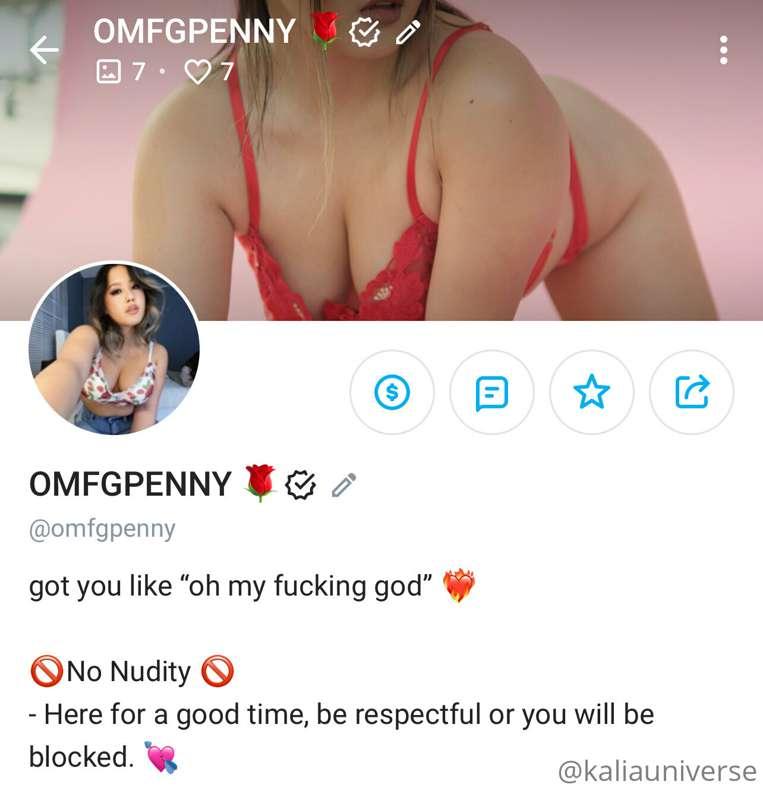 Subscribe to my beautiful and sexy friend Penny @omfgpenny 😍..