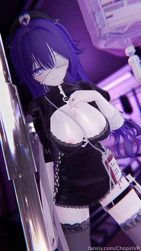 Ready for your check up? 💜


#vr #vtuber #anime #hentai #lewdtuber #fyp #boobs #butt 