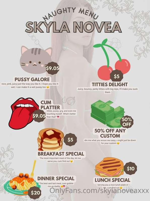 ***NEW TIP IN MENU*** Welcome to my restaurant 😏 Cum and see..