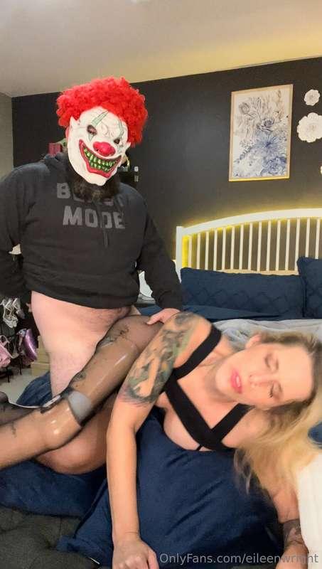 I hope no one is afraid of clowns because I would hate for y..