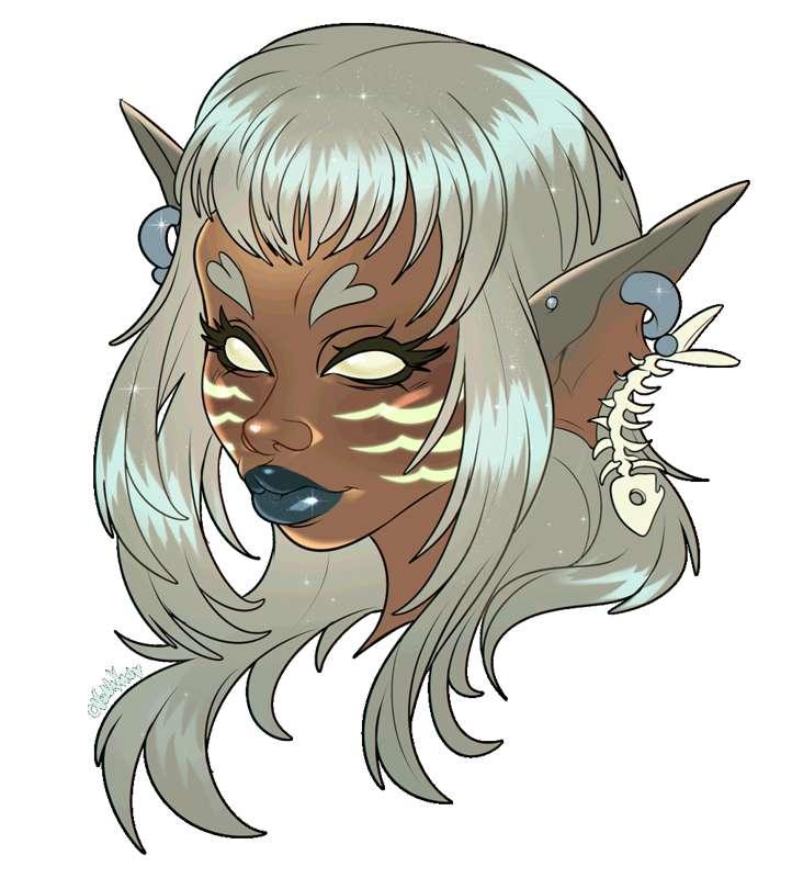 🦈Deep Sea Witch🦈Eyeblink head!