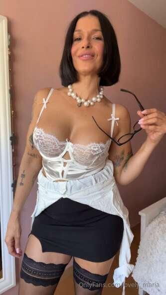 Looks like someone’s about to get disciplined… 📖💋