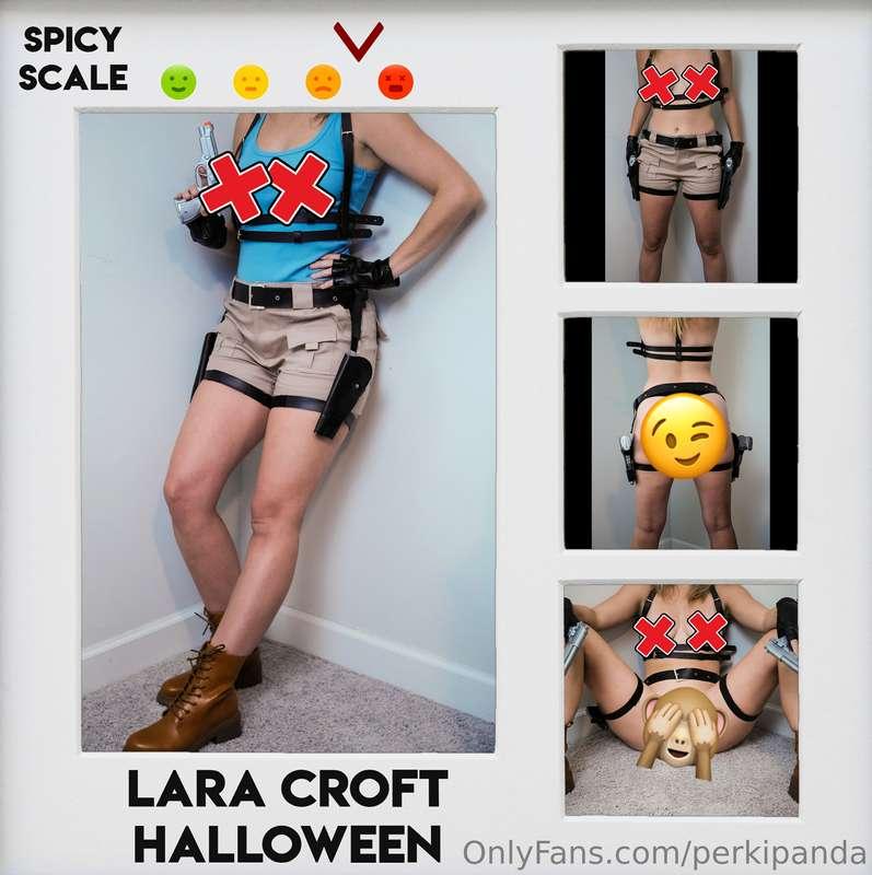 Time for the runner up Halloween costume!! First up is Lara ..