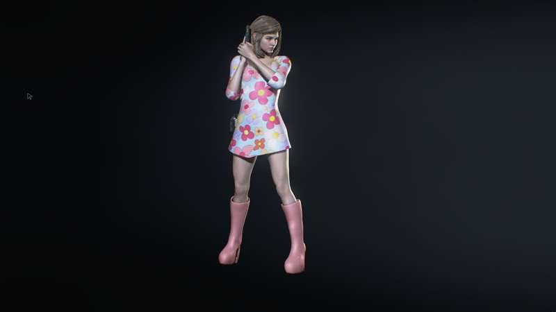 Vintage 80s Teen flower outfit