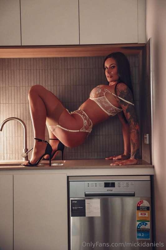 Your snack is in the kitchen 💟🤭