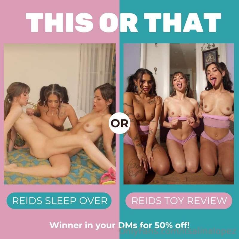 💙 WINNER IN YOUR DMS FOR 50% OFF TOMORROW AT 6 PM 🩷This or T..