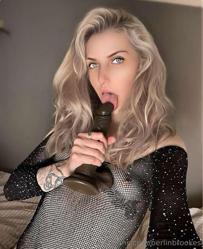 I need a real dick to suck on