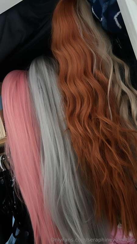 Which colour hair should I have for my next shoot 🤷‍♀️