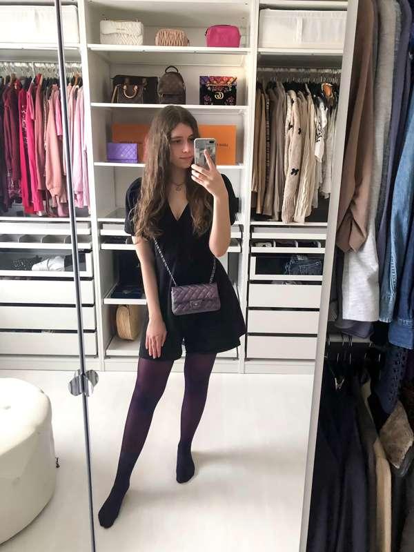 💜Purple Pantyhose💜