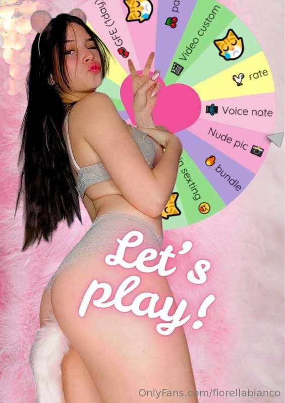 Ready to try your luck? 🍀… The prizes are as sweet as I am 🍬..