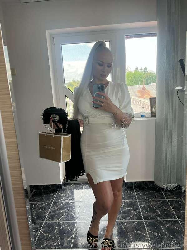 White dress